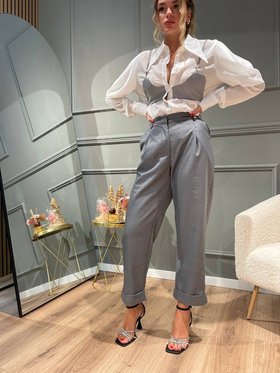 Lovely Sisters Pantalone classico grigio 2025