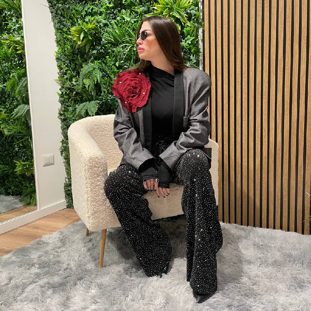 Lovely Sisters Pantalone Shine Sottocosto