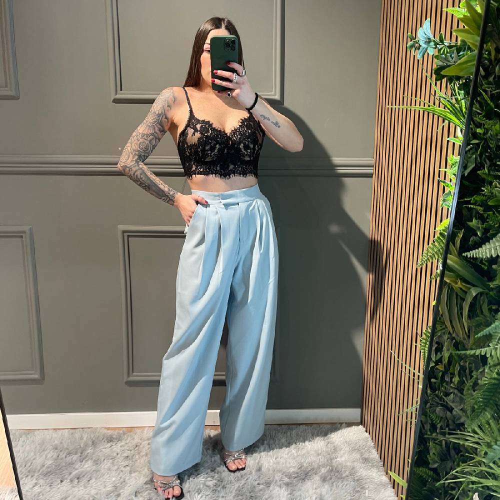 Lovely Sisters Bralette in pizzo nero Promozione Limitata