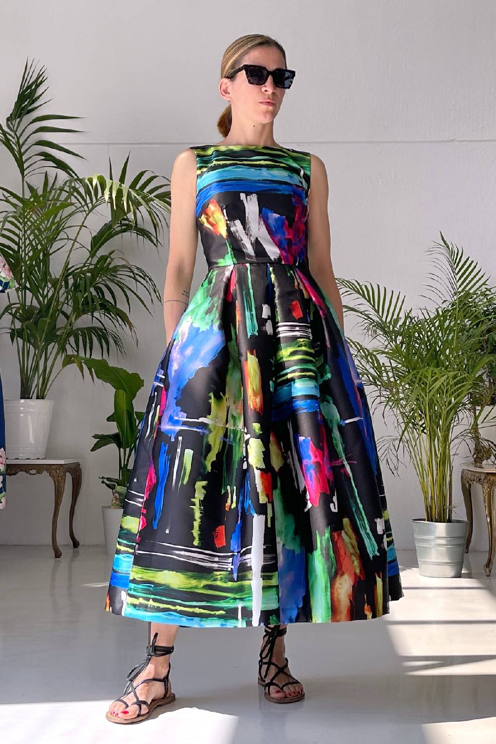 Lunatica Milano Abstract Pop Black Economico