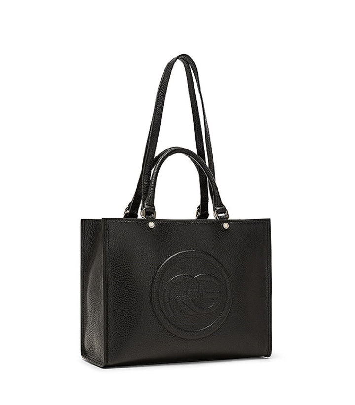 Roberta Gandolfi Roberta Pelle medium Borsa a mano in pelle con doppi spallacci per essere portata a spalla e tramezza Moda