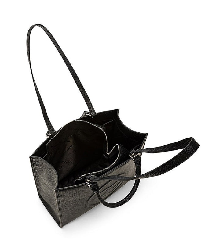 Roberta Gandolfi Roberta Pelle medium Borsa a mano in pelle con doppi spallacci per essere portata a spalla e tramezza Moda