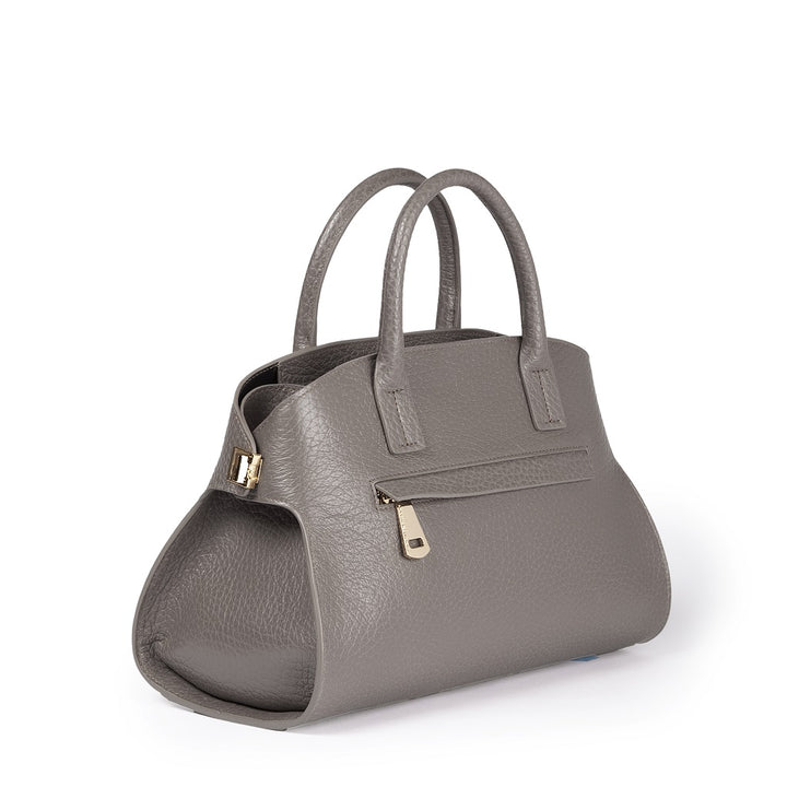 Roberta Gandolfi Elodie bowling small borsa a mano in pelle con tracolla staccabile e regolabile Saldi Di Fabbrica