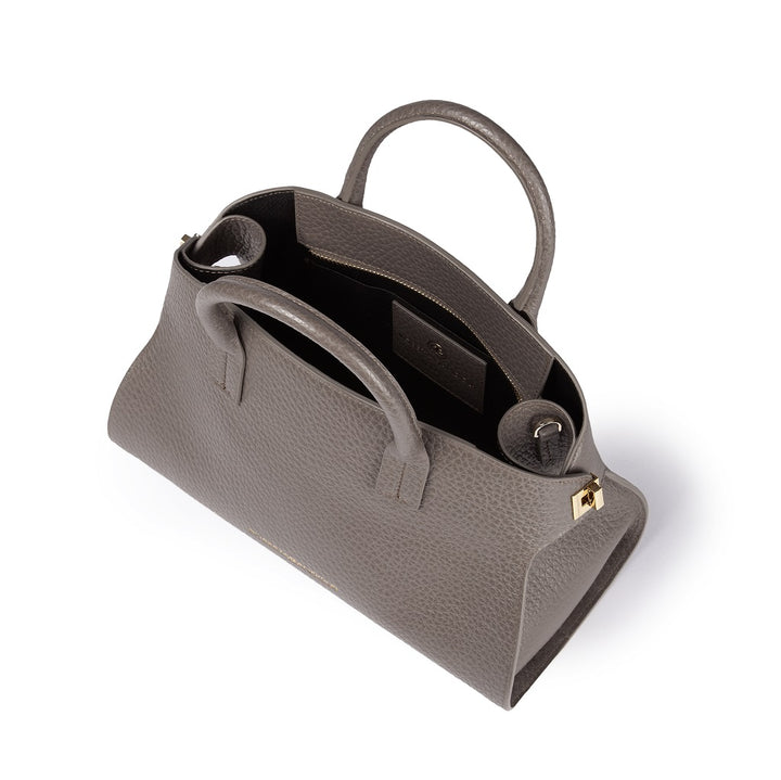 Roberta Gandolfi Elodie bowling small borsa a mano in pelle con tracolla staccabile e regolabile Saldi Di Fabbrica