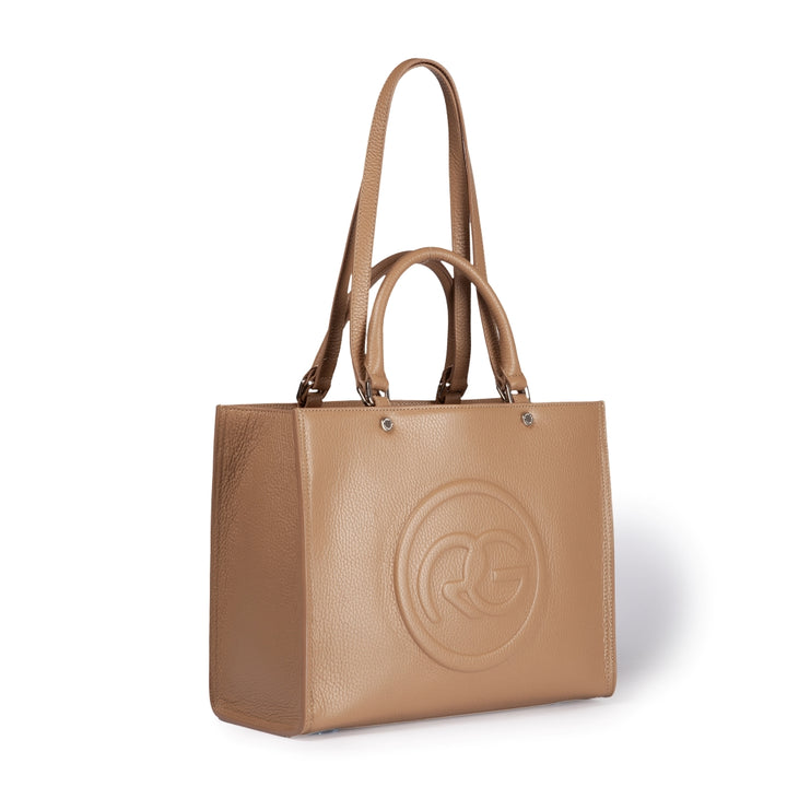 Roberta Gandolfi Roberta Pelle medium Borsa a mano in pelle con doppi spallacci per essere portata a spalla e tramezza 2025