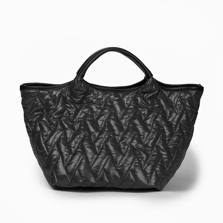 Roberta Gandolfi Joy Puffy borsa trasformabile 5 modelli in 1 in tessuto antigoccia finiture in pelle di vitello e tracolla staccabile Qualità