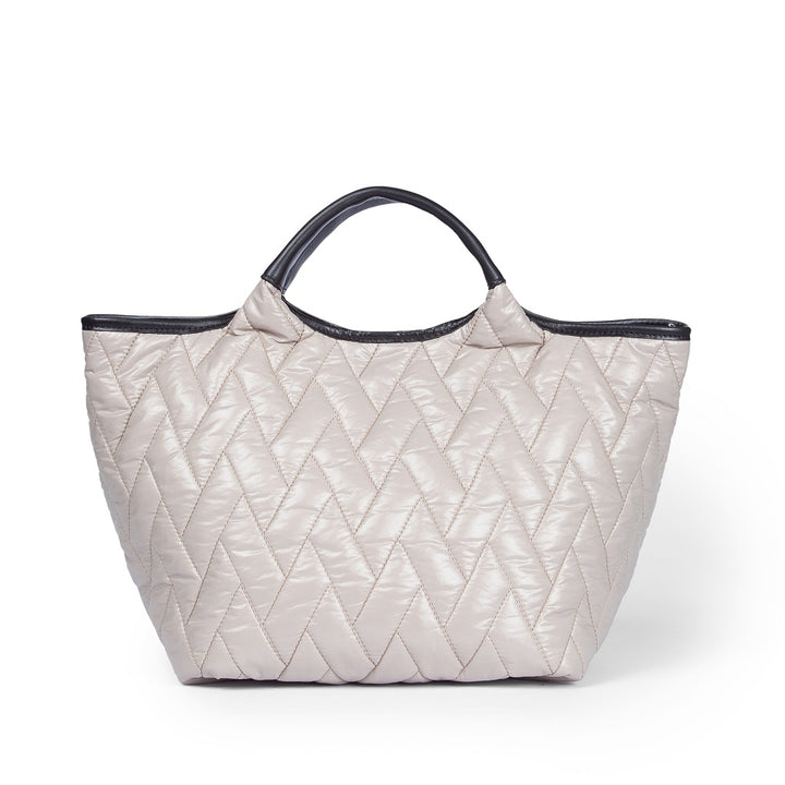 Roberta Gandolfi Joy Puffy borsa trasformabile 5 modelli in 1 in tessuto antigoccia finiture in pelle di vitello e tracolla staccabile Vendita