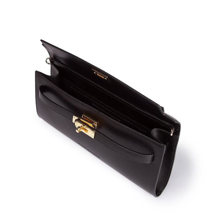 Roberta Gandolfi Jade cluch borsa in pelle con chiusura manico retrattile e tracolla staccabile e regolabile Fino Al -60%