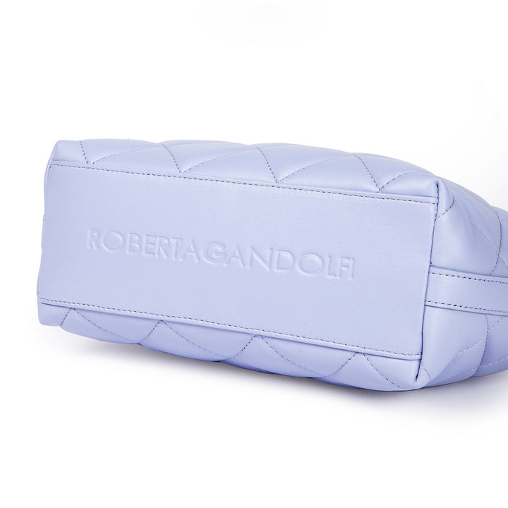 Roberta Gandolfi Sirenetta Matelassè Baguette mini bag in nappa trapuntata in pelle di agnello Prezzo Ridotto