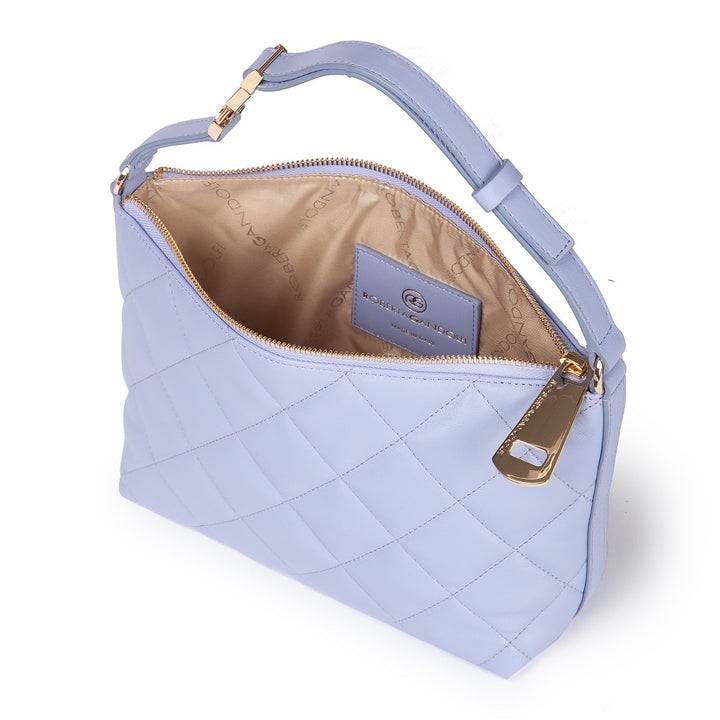 Roberta Gandolfi Sirenetta Matelassè Baguette mini bag in nappa trapuntata in pelle di agnello Prezzo Ridotto