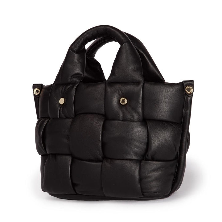 Roberta Gandolfi Greta Mini Nappa borsa in soffice pelle di agnello imbottita ed intrecciata a mano Fino Al -60%