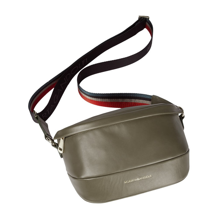 Roberta Gandolfi Micol Belt Bag in pelle con tracolla regolabile e catena amovibile Spedizione Gratuita