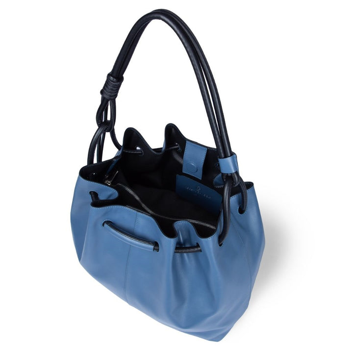Roberta Gandolfi Gisella Large borsa con doppia portabilità mano o spalla in morbido vitello Qualità