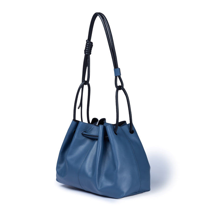 Roberta Gandolfi Gisella medium borsa con doppia portabilità mano o spalla in morbido vitello Promozione