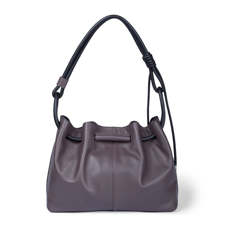 Roberta Gandolfi Gisella medium borsa con doppia portabilità mano o spalla in morbido vitello Spedizione Gratuita