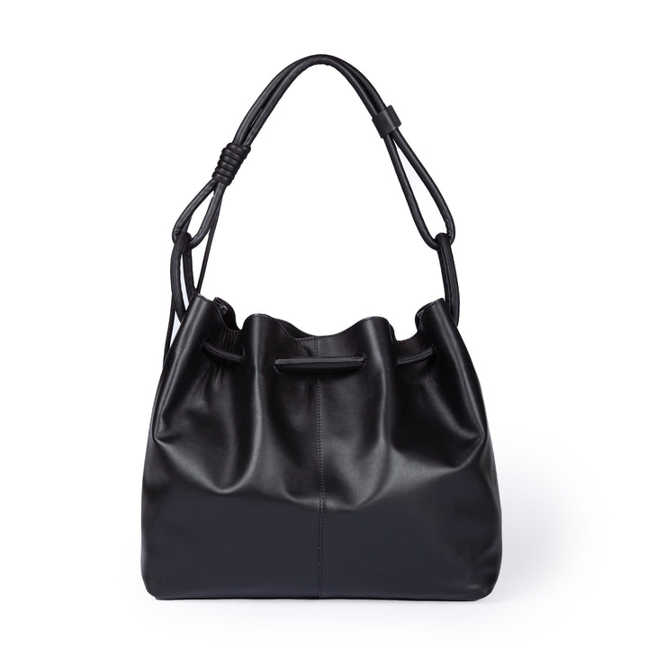Roberta Gandolfi Gisella Large borsa con doppia portabilità mano o spalla in morbido vitello Consegna Veloce