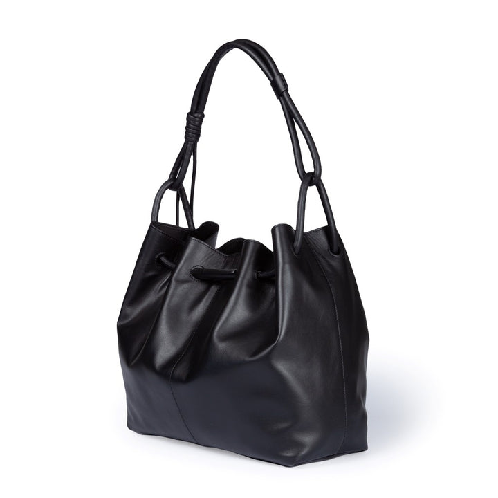 Roberta Gandolfi Gisella Large borsa con doppia portabilità mano o spalla in morbido vitello Consegna Veloce