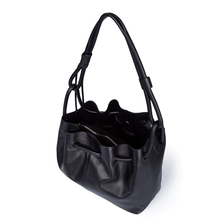 Roberta Gandolfi Gisella Large borsa con doppia portabilità mano o spalla in morbido vitello Consegna Veloce