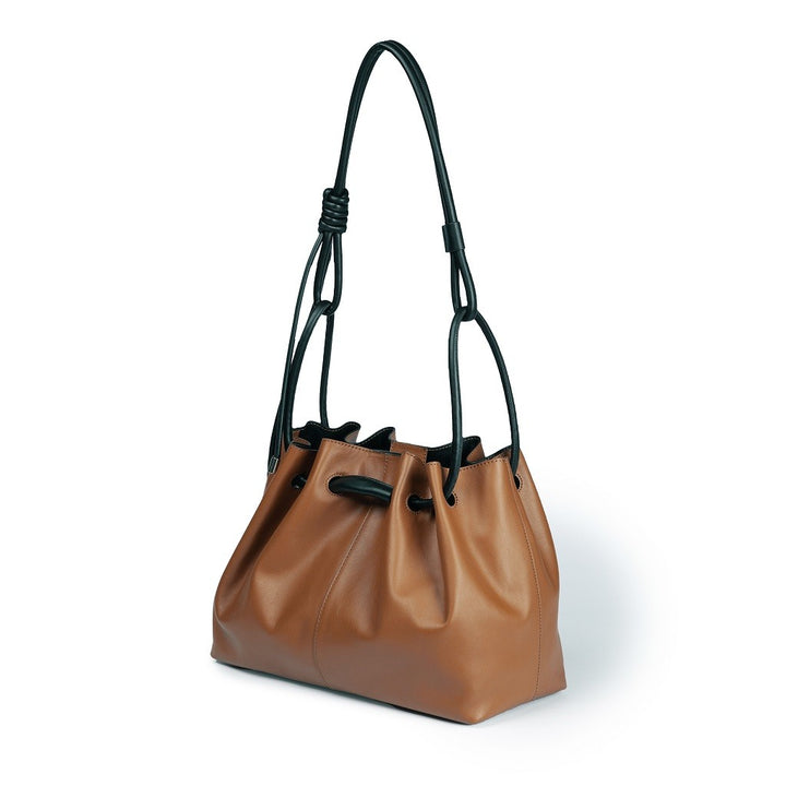 Roberta Gandolfi Gisella medium borsa con doppia portabilità mano o spalla in morbido vitello Prezzo Ridotto