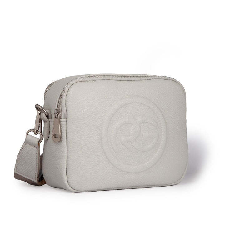 Roberta Gandolfi Roberta Pelle camera e crossbody in pelle con doppio scomparto e tracolla staccabile Pezzi Unici