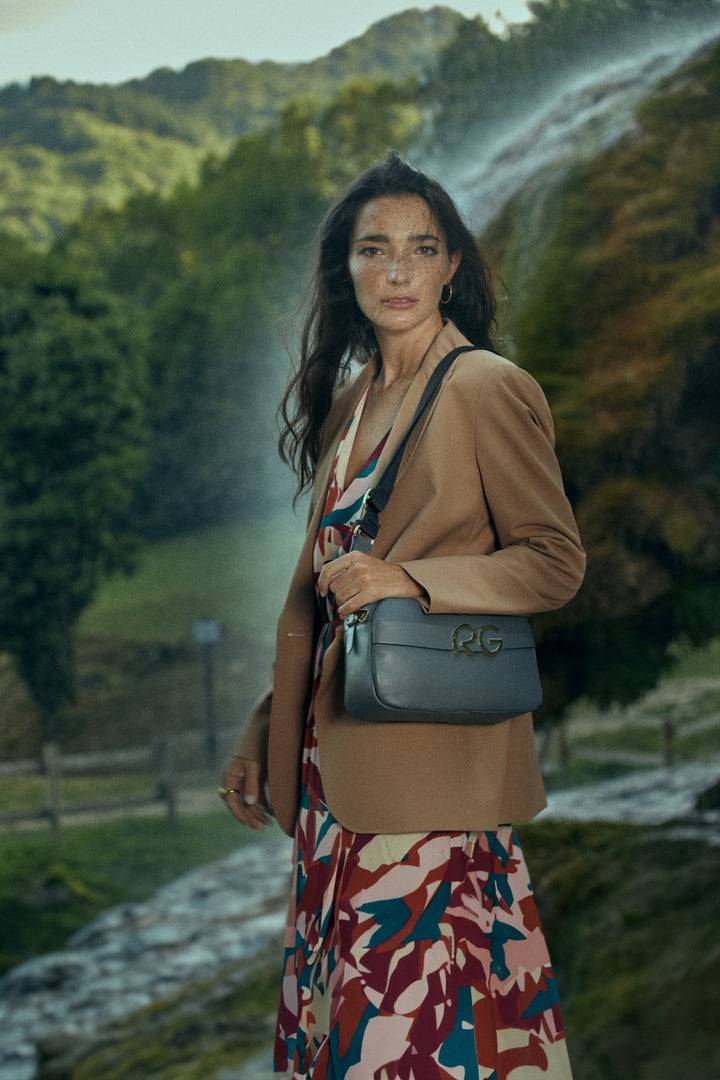 Roberta Gandolfi Dafne camera in pelle con tracolla staccabile Promozione Limitata
