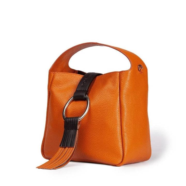 Roberta Gandolfi Samanta hobo small borsa a mano in pelle con tracolla staccabile Presa
