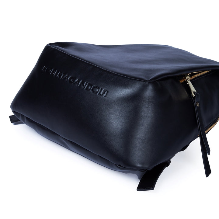 Roberta Gandolfi Micol Backpack in vitello liscio multitasche Offerte