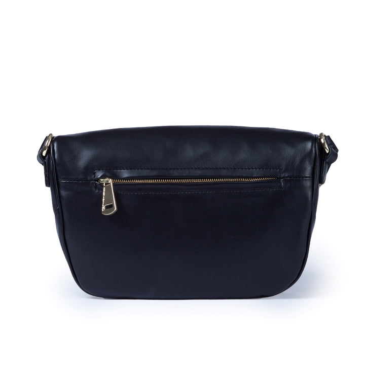 Roberta Gandolfi Micol Belt Bag in pelle con tracolla regolabile e catena amovibile Moda