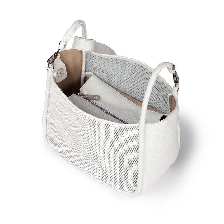 Roberta Gandolfi Yuma medium 3 in 1 borsa a mano in pelle trasformabile con tracolla staccabile Saldi Di Fabbrica