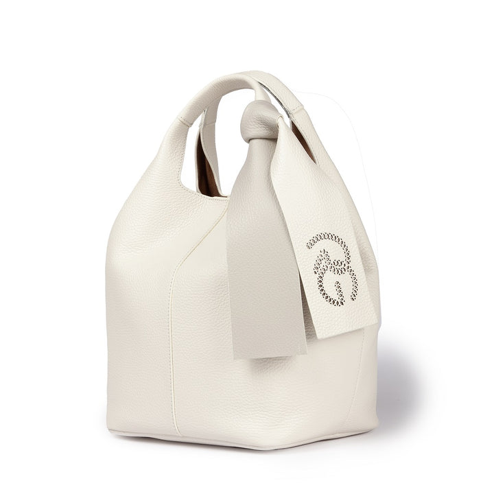 Roberta Gandolfi Maia handbag borsa a mano in pelle martellata e tracolla staccabile Italy