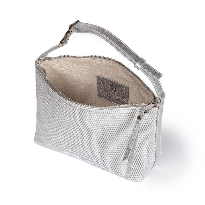 Roberta Gandolfi Yuma baguette in pelle con spallaccio regolabile Convenienza