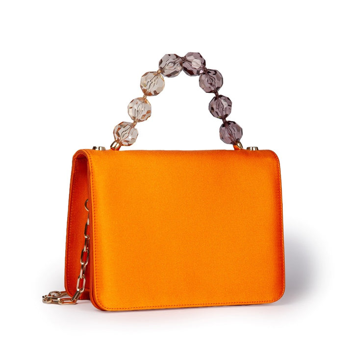 Roberta Gandolfi Sirenetta Mini bag in raso di seta e manico gioiello Hotsell