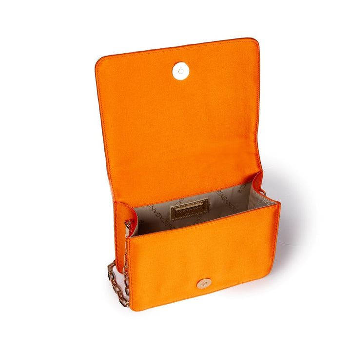 Roberta Gandolfi Sirenetta Mini bag in raso di seta e manico gioiello Hotsell