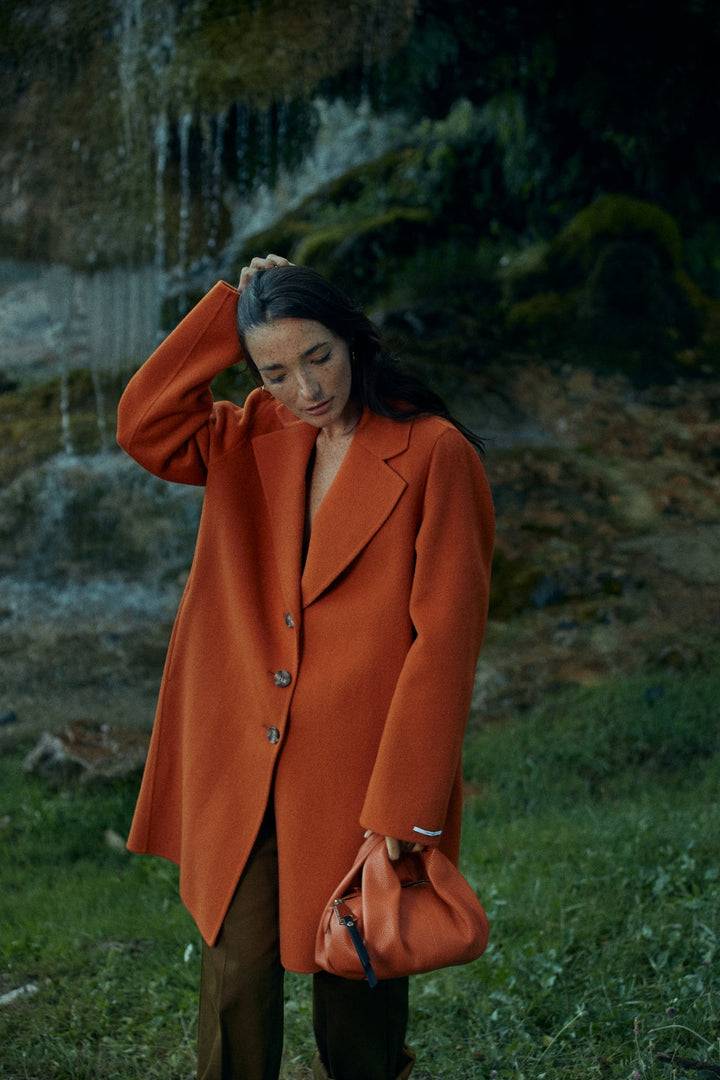 Roberta Gandolfi Emily bowling small in pelle con tracolla staccabile 2025