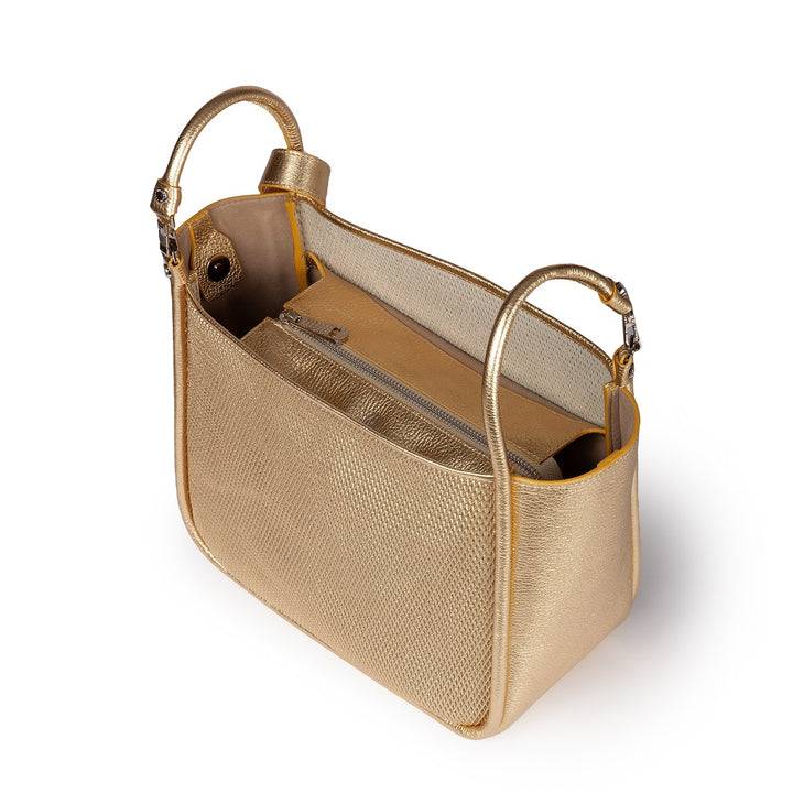 Roberta Gandolfi Yuma small 3 in 1 borsa a mano in pelle trasformabile con tracolla staccabile Ultimi due giorni