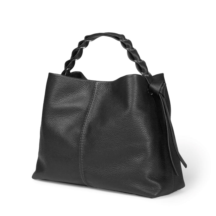 Roberta Gandolfi Asia Large borsa a mano in pelle con tracolla staccabile Vendita