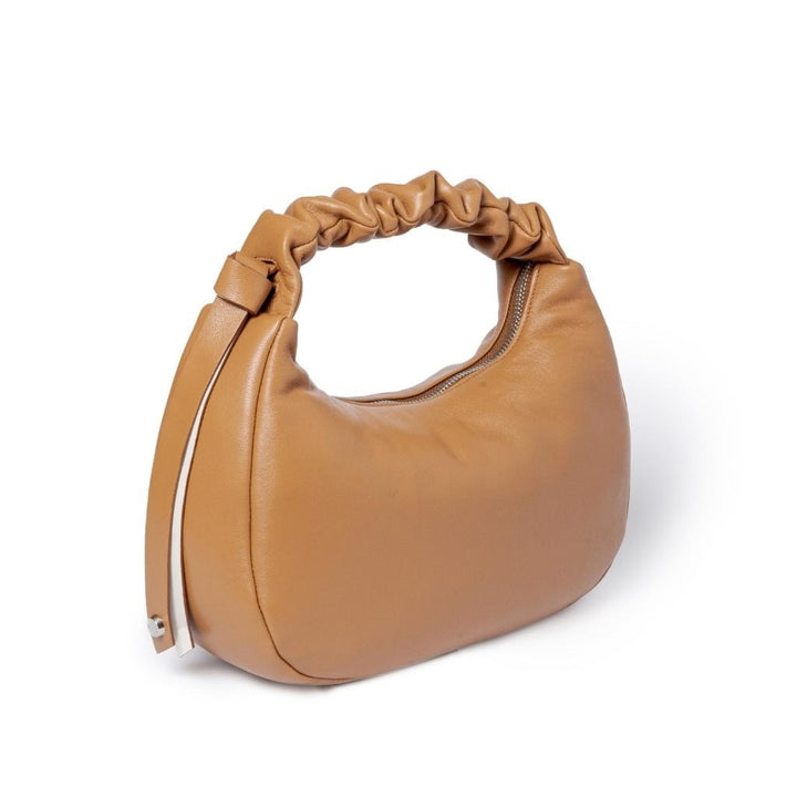 Roberta Gandolfi Azzurra Hobo small in morbida pelle nappa con manico arricciato regolabile Hotsell
