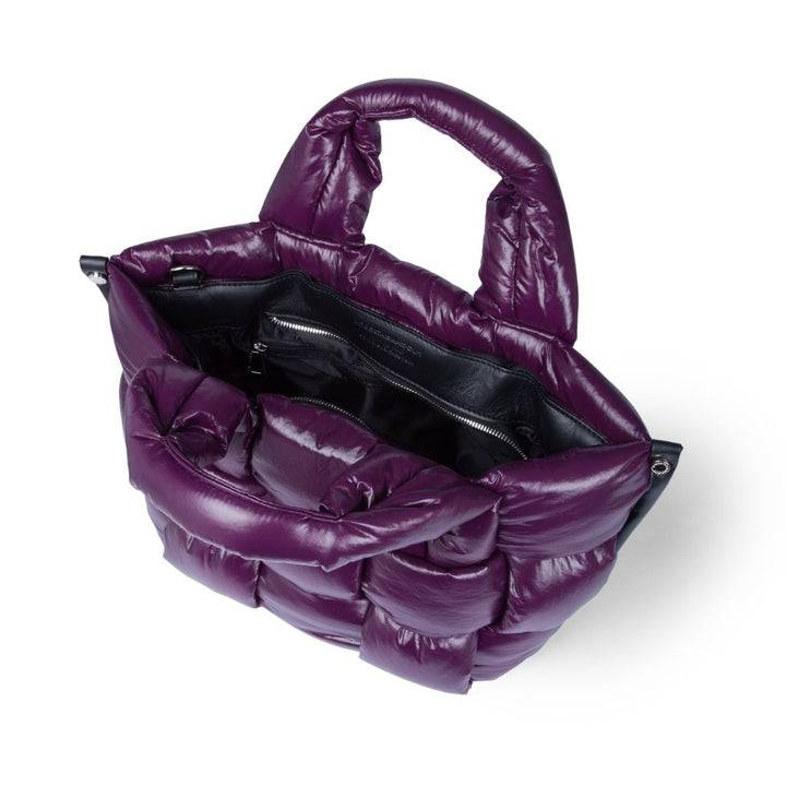 Roberta Gandolfi Greta small borsa in tessuto antigoccia imbottita ed intrecciata a mano con finiture in pelle In Saldo