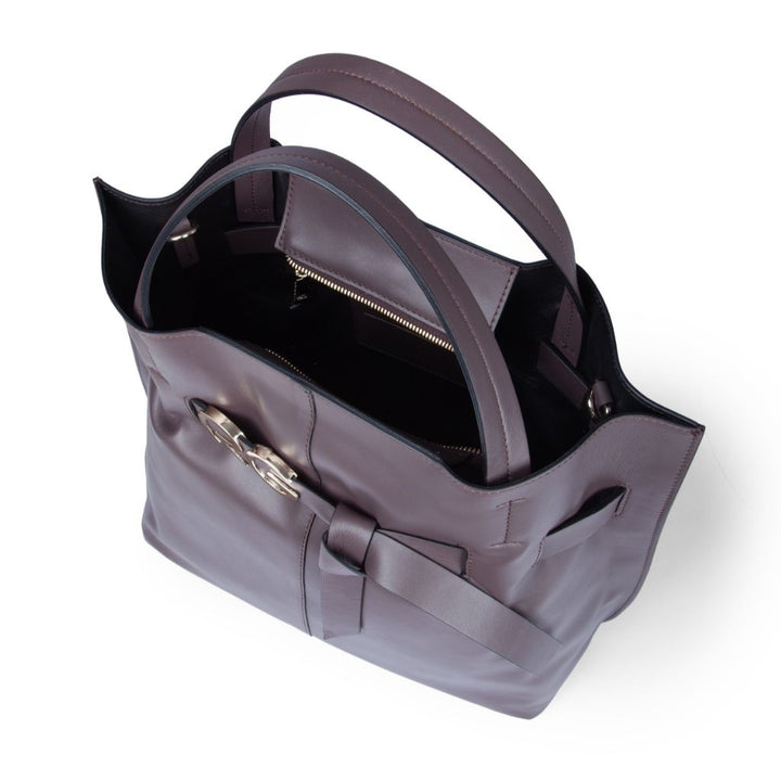 Roberta Gandolfi Dafne Large borsa a mano in pelle con tracolla staccabile Negozio online di fabbrica