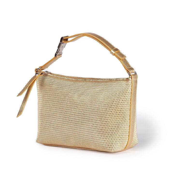 Roberta Gandolfi Yuma baguette in pelle con spallaccio regolabile Shopping online