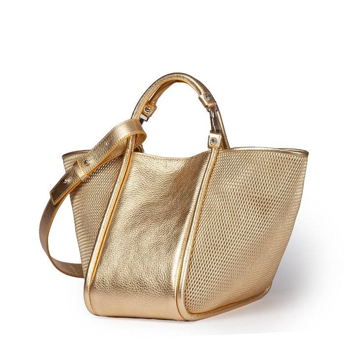Roberta Gandolfi Yuma small 3 in 1 borsa a mano in pelle trasformabile con tracolla staccabile Offerta natalizia