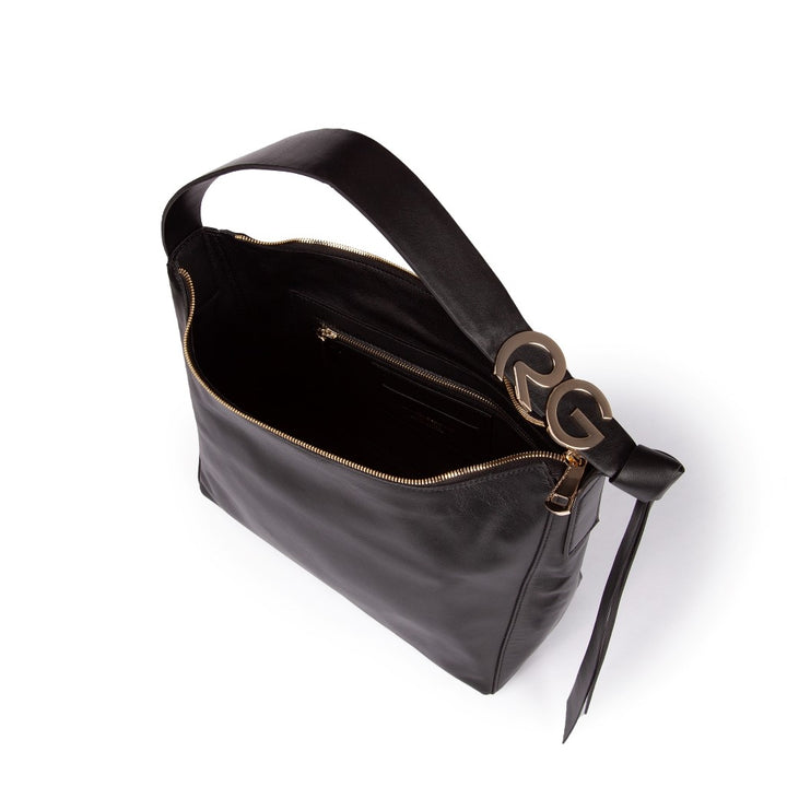 Roberta Gandolfi Dafne hobo in morbida pelle di vitello Italia