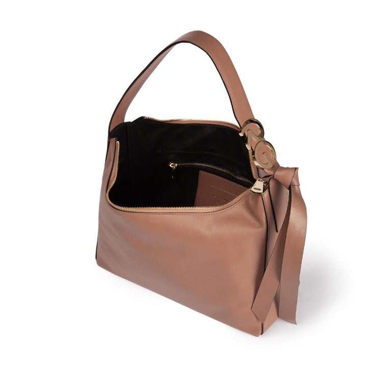 Roberta Gandolfi Dafne hobo in morbida pelle di vitello Nuovo