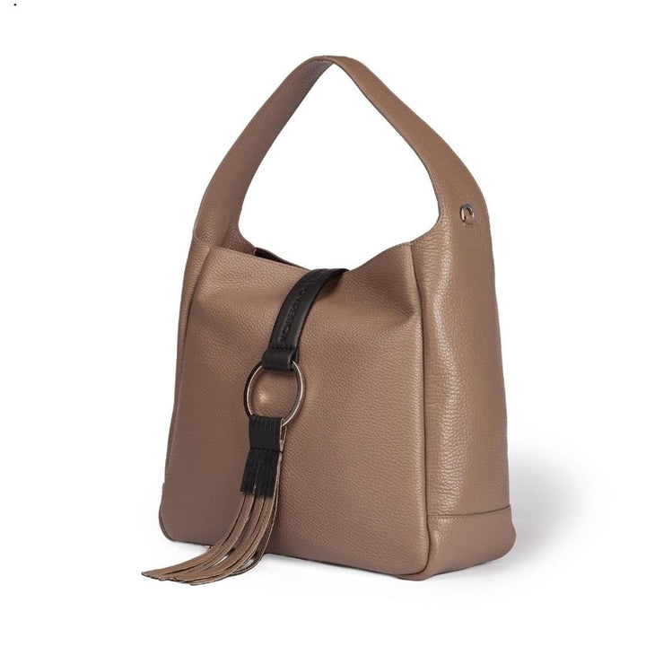 Roberta Gandolfi Samanta hobo midi borsa a spalla in pelle con tramezza interna Promozione