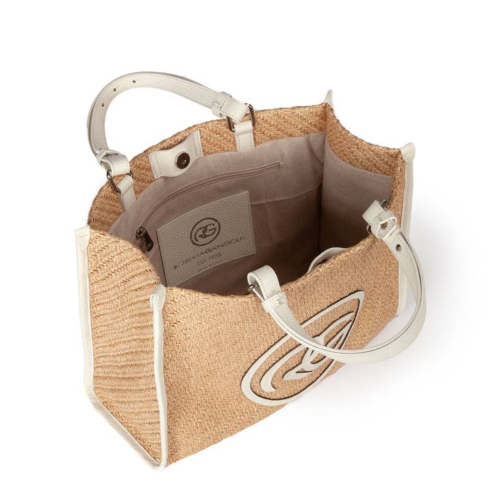 Roberta Gandolfi Roberta Straw Shopping Pezzi Unici