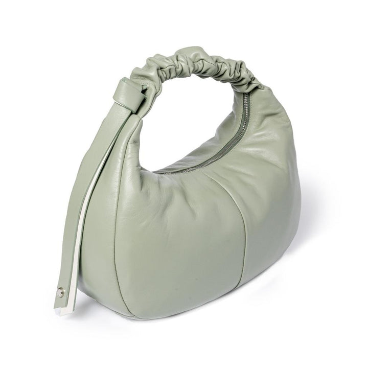 Roberta Gandolfi Azzura Hobo medium in morbida pelle nappa con manico arricciato regolabile Shopping Online
