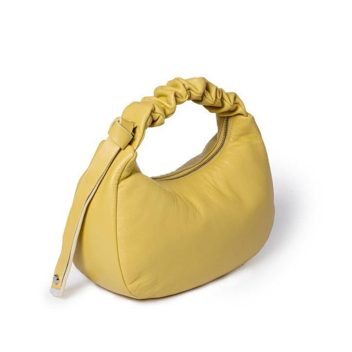Roberta Gandolfi Azzurra Hobo small in morbida pelle nappa con manico arricciato regolabile Prezzo Ridotto