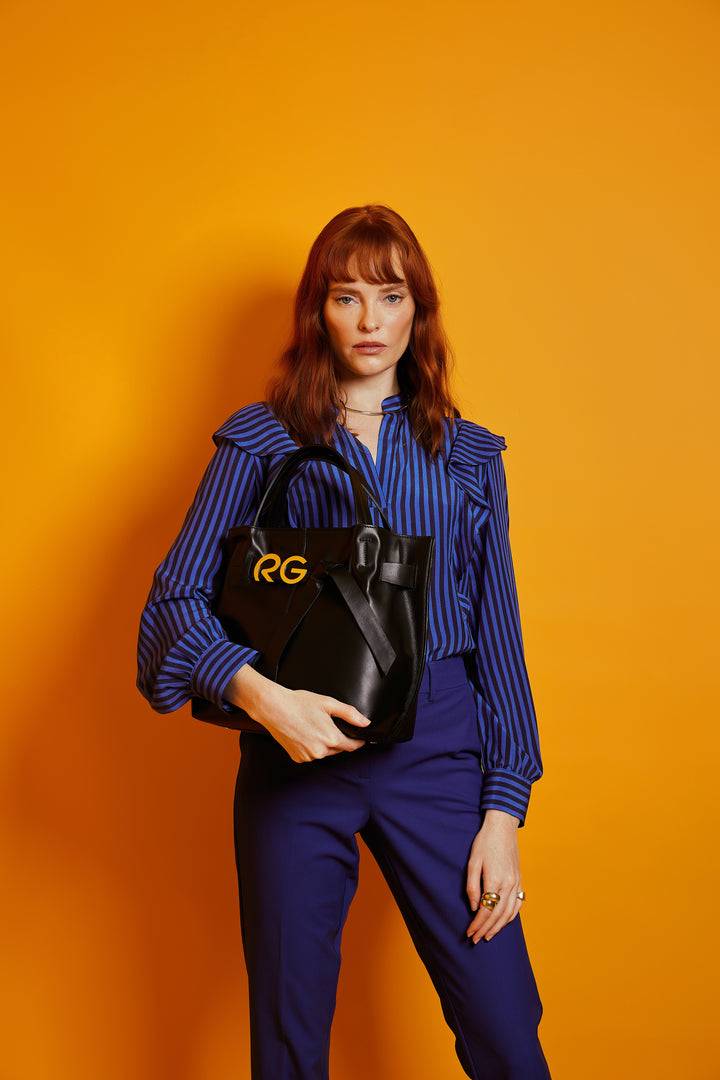 Roberta Gandolfi Dafne medium borsa a mano in pelle con tracolla staccabile Rilascio limitato