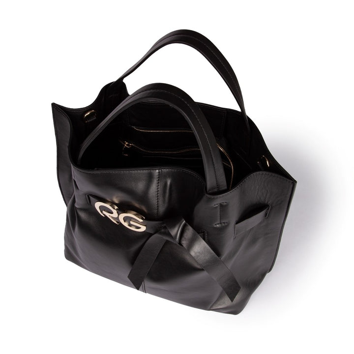 Roberta Gandolfi Dafne Large borsa a mano in pelle con tracolla staccabile ACQUISTA ORA