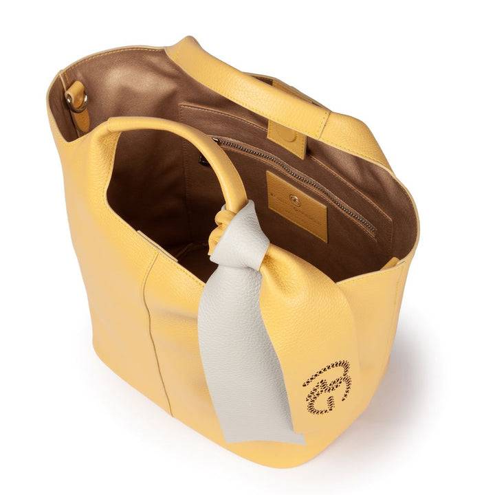 Roberta Gandolfi Maia handbag borsa a mano in pelle martellata e tracolla staccabile Trasporto libero internazionale